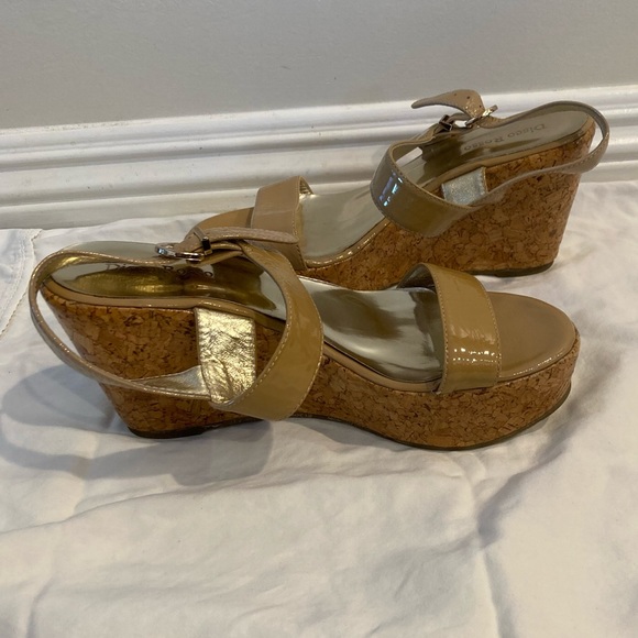 Disco Rossi brand platform sandals summer, size 39 European sizing - Picture 3 of 7